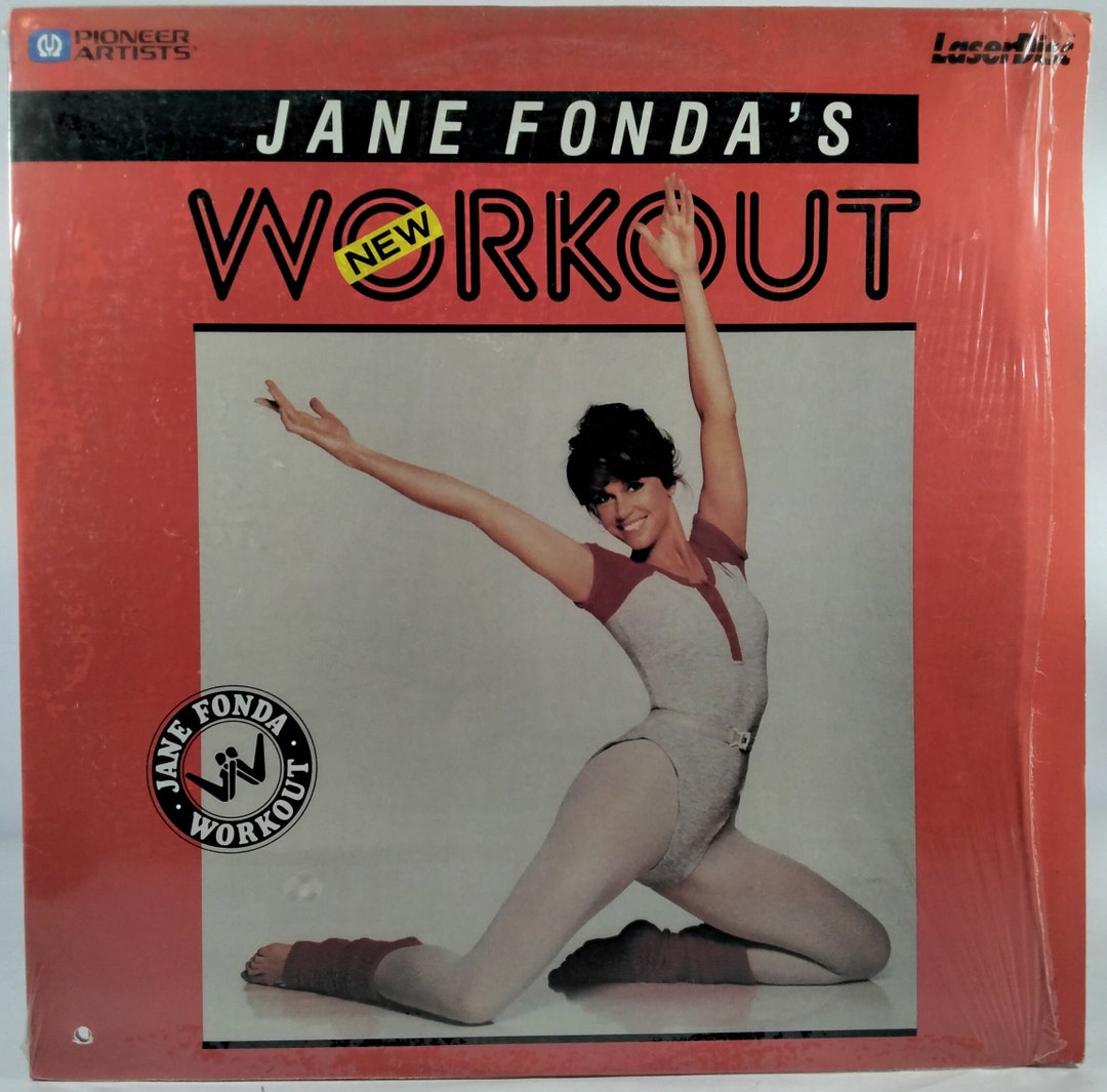 LASER DISC Jane Fonda's New Workout Etsy