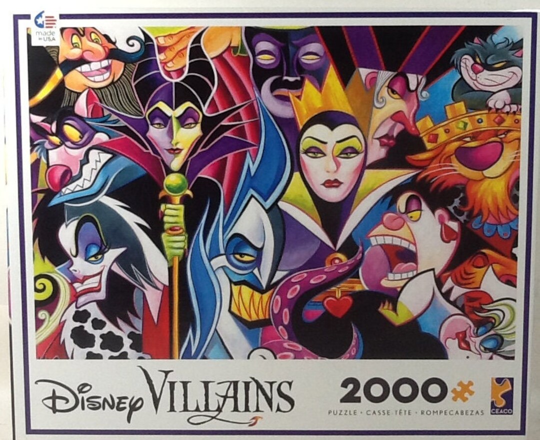 Puzzle Disney Cruella de 1000 pièces pour Adulte – La Boutique du Puzzle