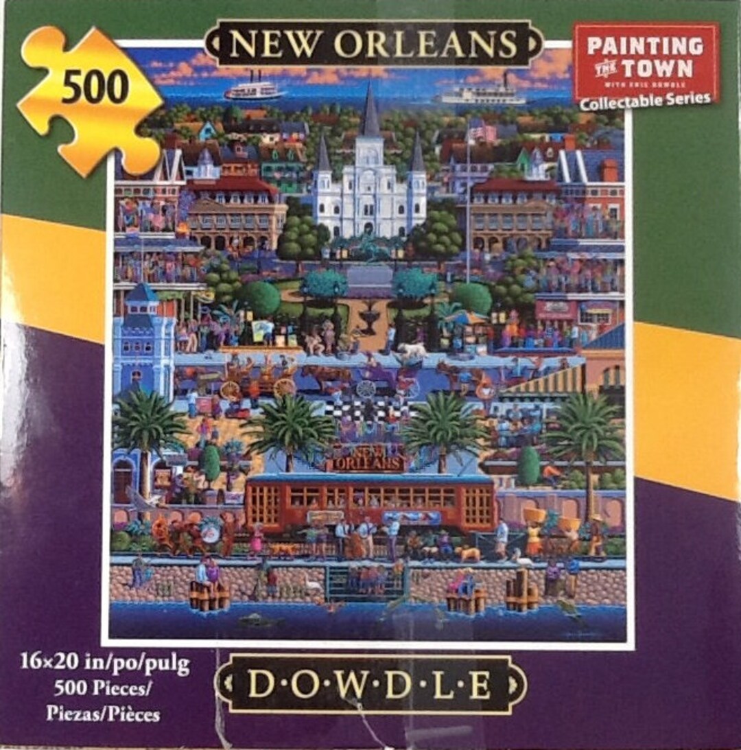 New Orleans Eric Dowdle Jigsaw Puzzle 500 Pc 16 X Etsy
