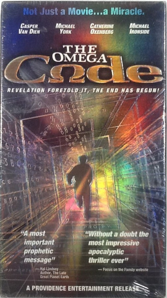 Factory Sealed The Omega Code VHS Casper Van Dien Michael York GoodTimes Home Video