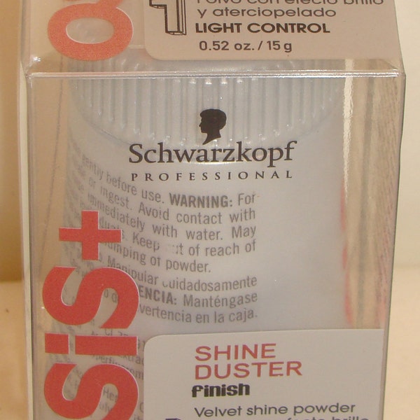 NEW Schwarzkopf Osis+ Shine Duster Finish Velvet Shine Powder Light Control .52 fl oz NEW