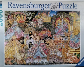 Cinderella Peter Church 2000 pc Jigsaw Puzzle 29-1/2" X 38-1/2" Ravensburger 165691 Made In Germany