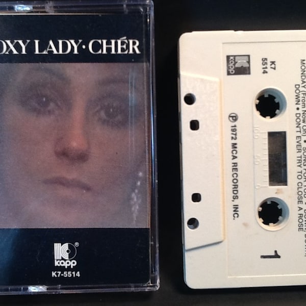 Cher CASSETTE Foxy Lady Living in a House Divided A Song for You Don't Hide Your Love Never Been to Spain It Might as Well Stay Monday