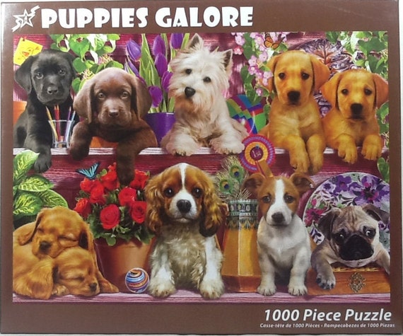 Vermont Christmas Company Love My Dogs Jigsaw Puzzle 1000 Piece