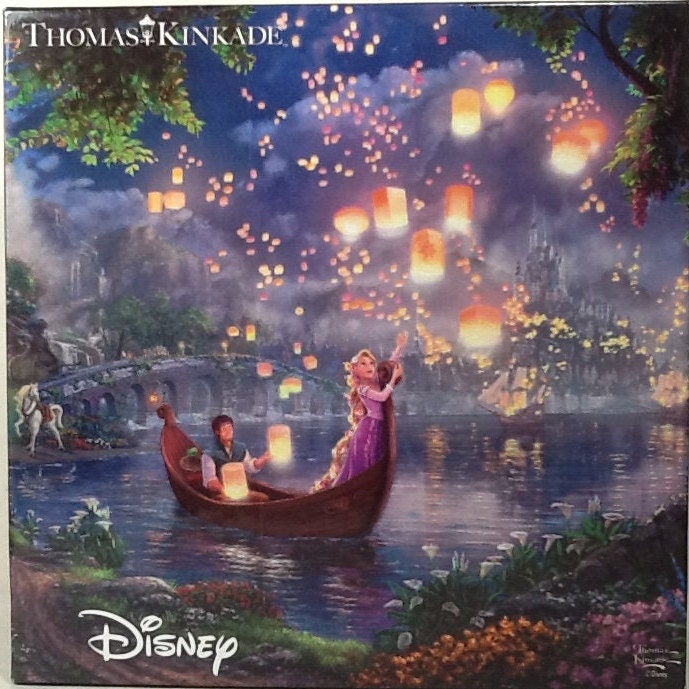 Ceaco - Thomas Kinkade - The Disney Collection - Rapuznel in the