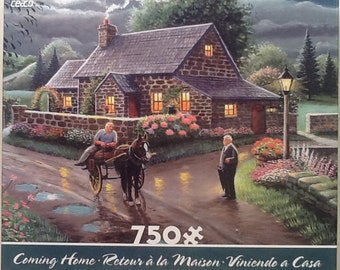 CEACO COMING HOME PUZZLE GARDENER PATRICK J COSTELLO 750 PCS #2927-2 CEACO COMING HOME PUZZLE GARDENER PATRICK J COSTELLO 750 PCS #2927-2