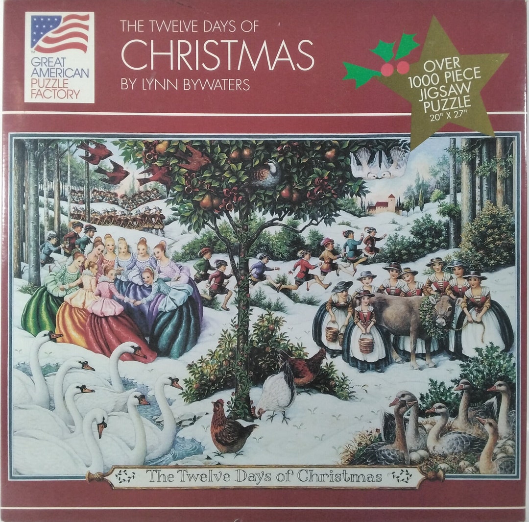 The Twelve Days of Christmas A Partridge in A Pear Tree Lynn - Etsy