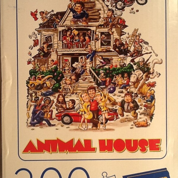 Animal House Blockbuster Universal City Studios 300 pc Jigsaw Puzzle 18" X 24" Cardinal #90515AJU