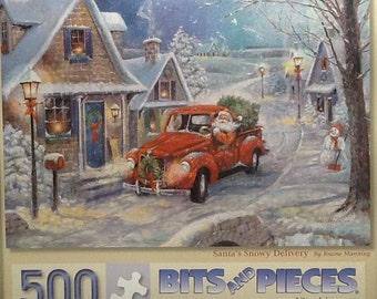 Bits and Pieces Jigsaw Puzzle Village Lake 1500 Pieces