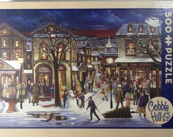 Tis The Season H. Hargrove Jigsaw Puzzle 500 pc 26.625" X 19.25" Cobble Hill