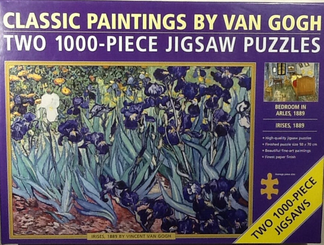 Van Gogh 300 Piece Jigsaw Puzzle the Starry Night A3 A4 A5 Adult Jigsaw  42cm X 30cm Gift Him Her Artist Painter Post-impressionist Vincent 
