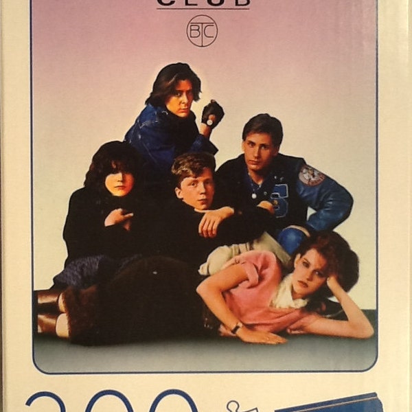 Blockbuster FACTORY SEALED New The Breakfast Club Molly Ringwald Emilio Estevez Judd Nelson 300 pc Jigsaw Puzzle 18" X 24" Cardinal #6054567