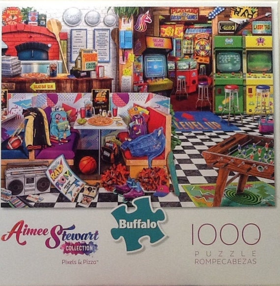 Buffalo Games Sticker Collage 300 Piece Jigsaw Puzzle