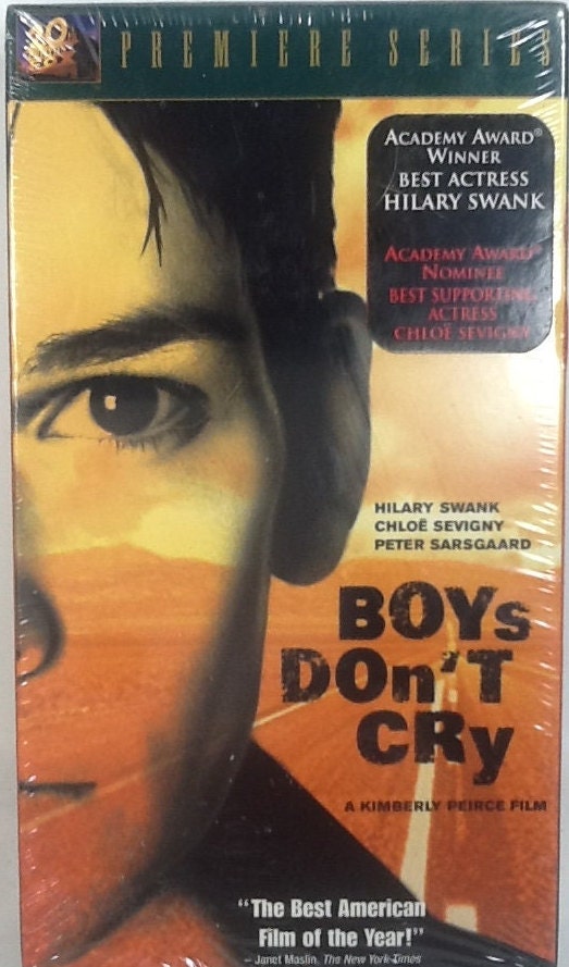 Factory Sealed Boys Don't Cry VHS Hilary Swank Chloe - Etsy