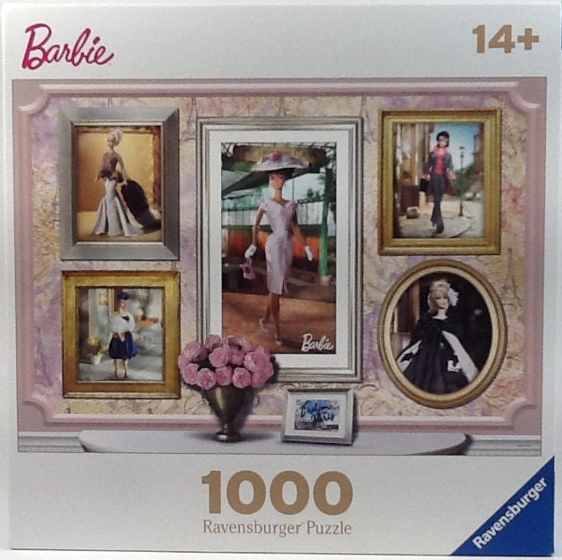 Barbie™ 1000-Piece Jigsaw Puzzle - Step into Barbie's World of Fashion,  Adventure, and Dreams with Every Puzzle Piece!