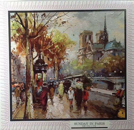 Paris Romance 500 Piece Jigsaw Puzzle