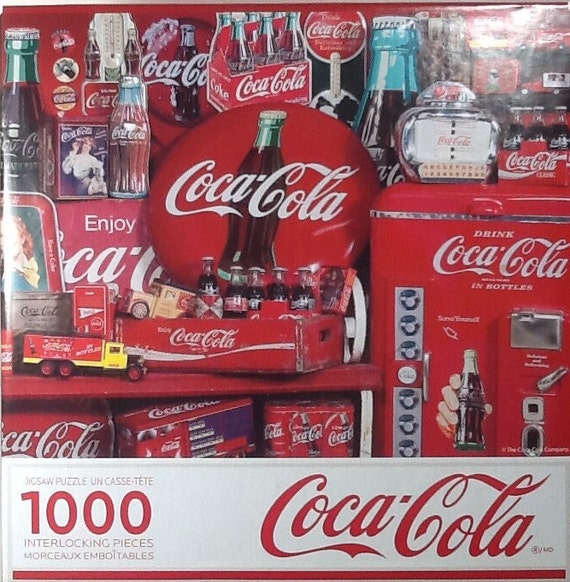 Coca-cola Memories Coke Vintage Machine Juke Box 1000 Pc Jigsaw Puzzle 24 X  30 Majestic Puzzles 70-10951 -  Sweden