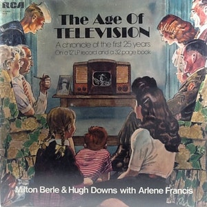 Vintage Factory Sealed The Age Of Television LP Vinyl Album Milton Berle Hugh Downs Arlene Francis A Chronicle Of The First 25 Years RCALL8