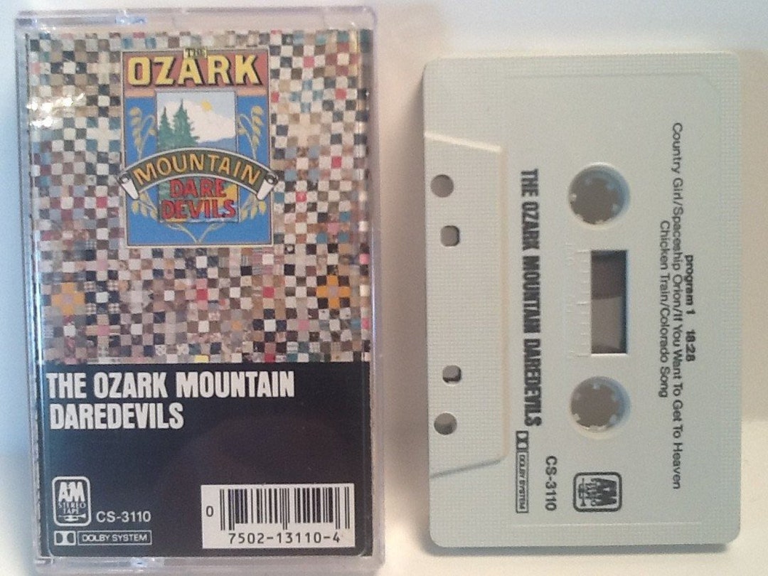 The Ozark Mountain Daredevils CASSETTE Self Titled 1973 A&M Records Country Girl If You Want to
