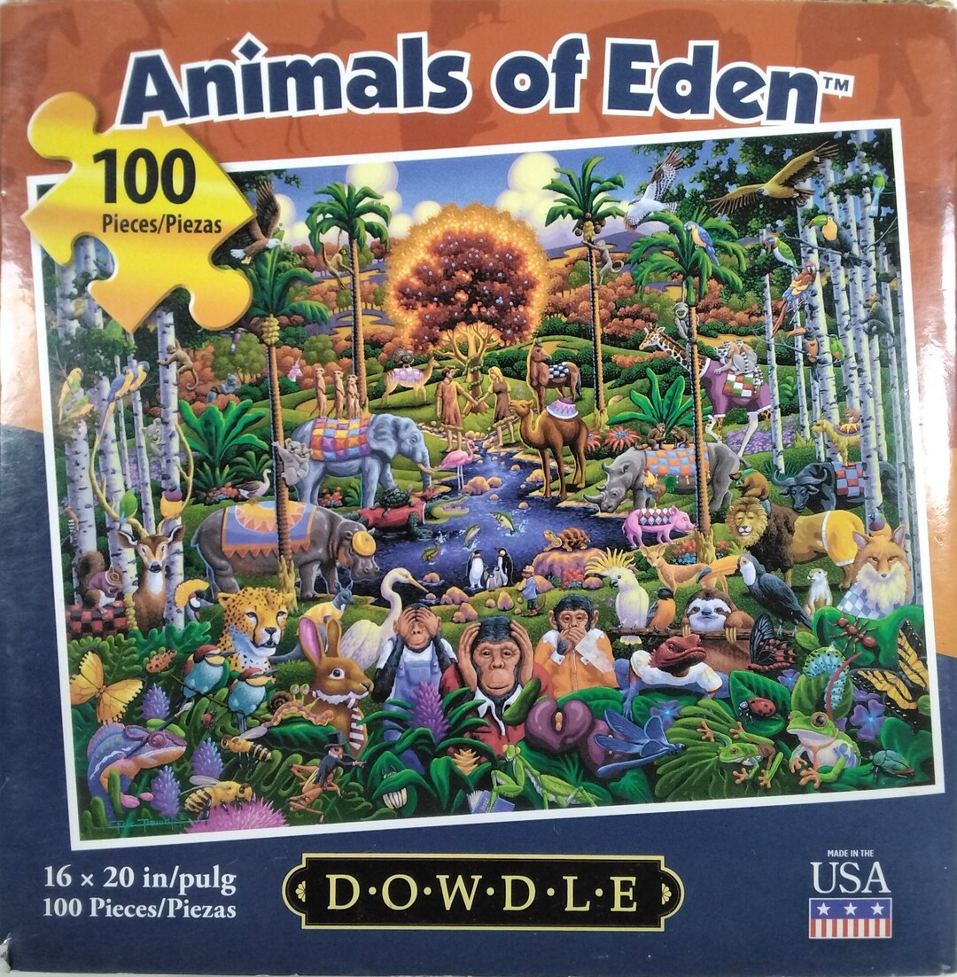 Dinosaur Games - 100 Piece Dowdle Jigsaw Puzzle