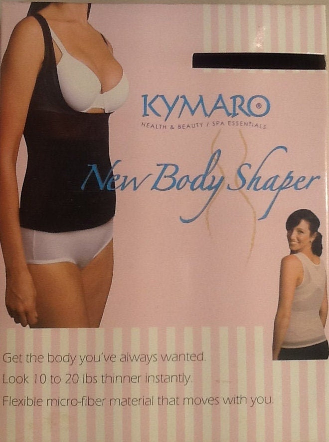 NEW Kymaro New Body Shaper Large Black Top BJ Global Direct 