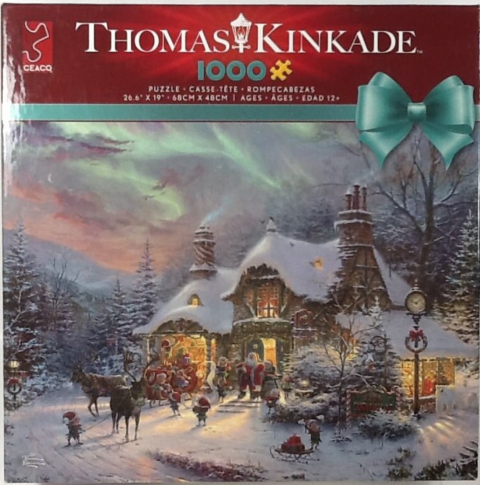 Thomas kinkade 2024 christmas puzzles