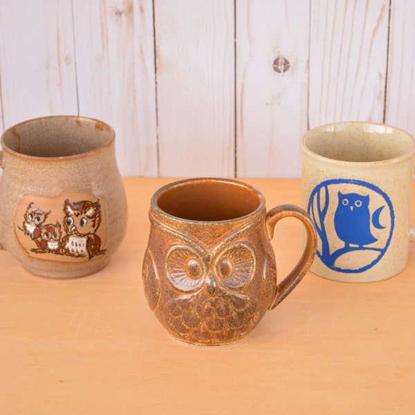 Assorted Owl Mugs