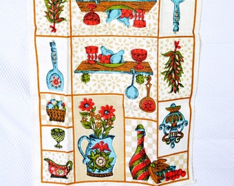 Kitchen Shelf Decor Tea Towel