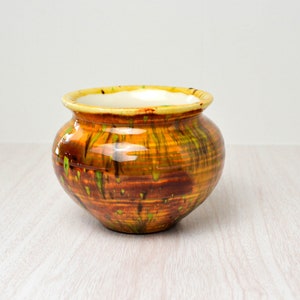 Glazed Drip Studio Pottery Planter