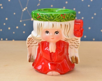 Lefton Angel Candleholder