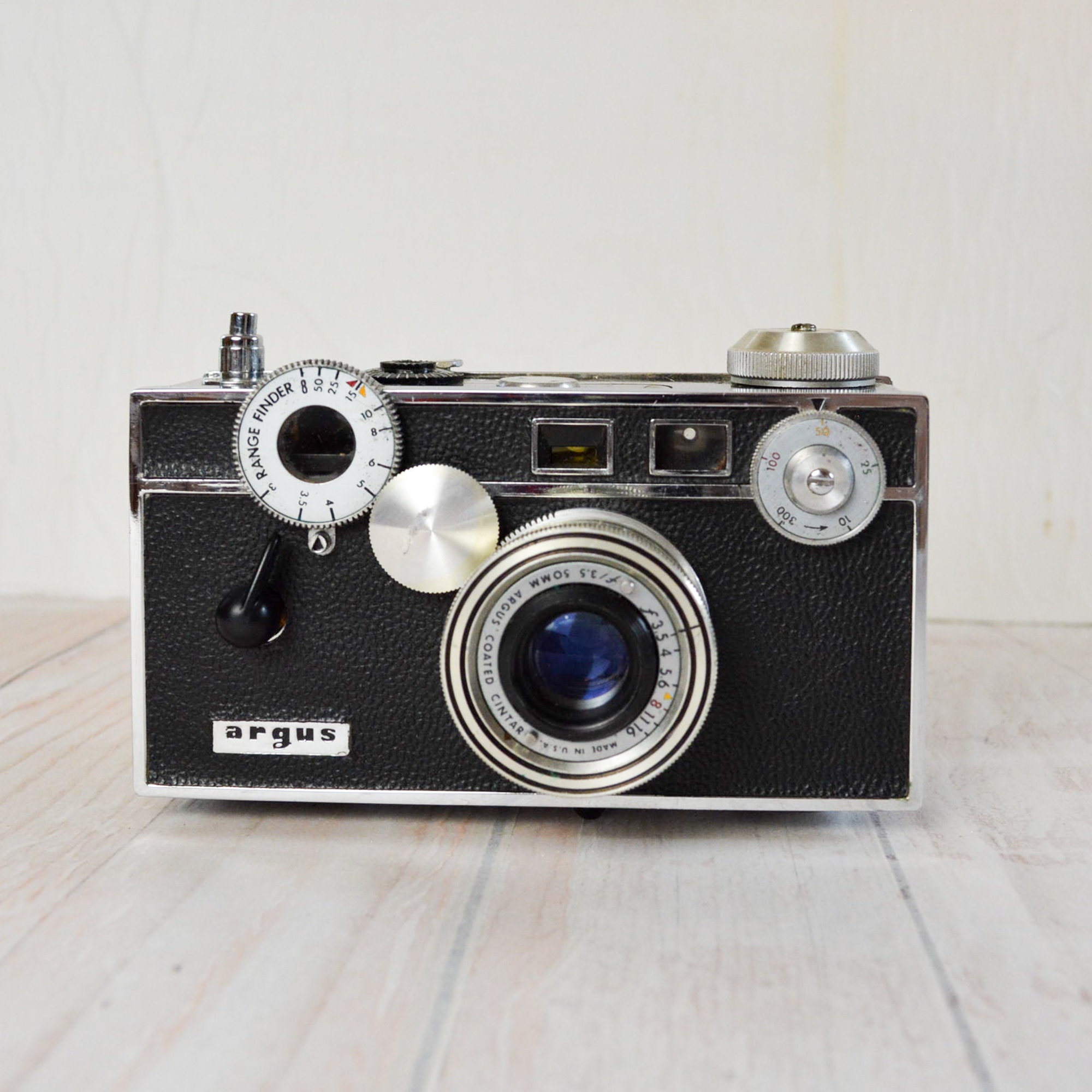 Argus C3 Matchmatic Camera With Leather Case - Etsy Argus C3 Matchmatic Camera With Leather Case - Etsy