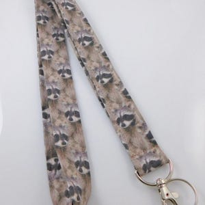 Cordón de mapache, cordón para profesores para llaves e identificaciones