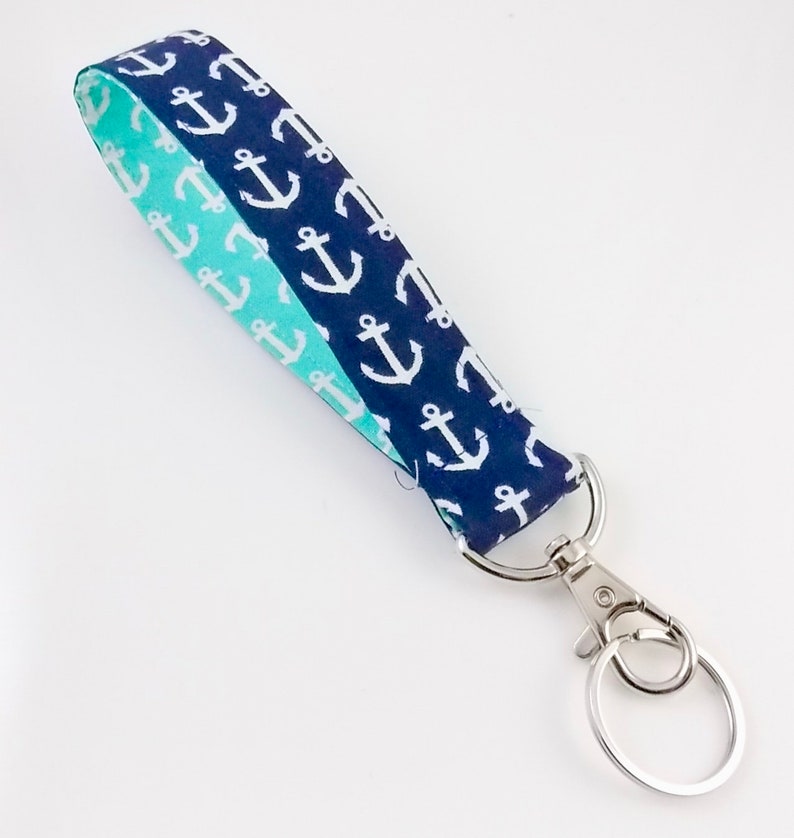 Nautical Lanyard Anchor Lanyard Teacher Lanyard Boat Anchors Etsy