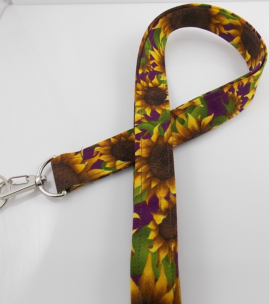 Lanyards Sunflower Lanyard Teacher Lanyard Garden Lanyard Etsy