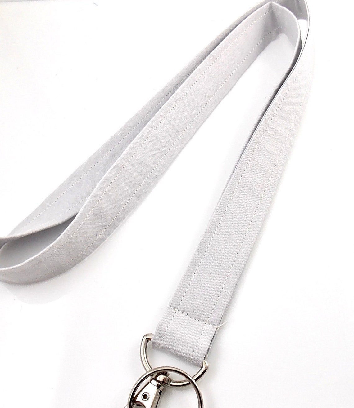 Gray Lanyard Pale Gray Lanyard Neutral Lanyard Grey - Etsy