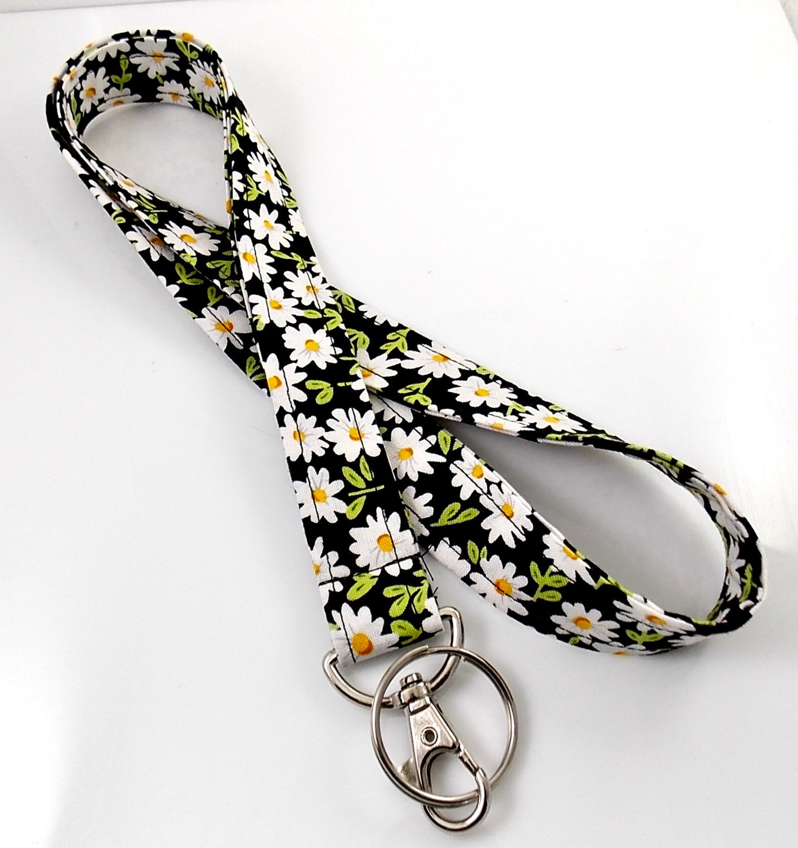 NEW Daisy Lanyard Flower Lanyard Floral Lanyard Daisies Etsy