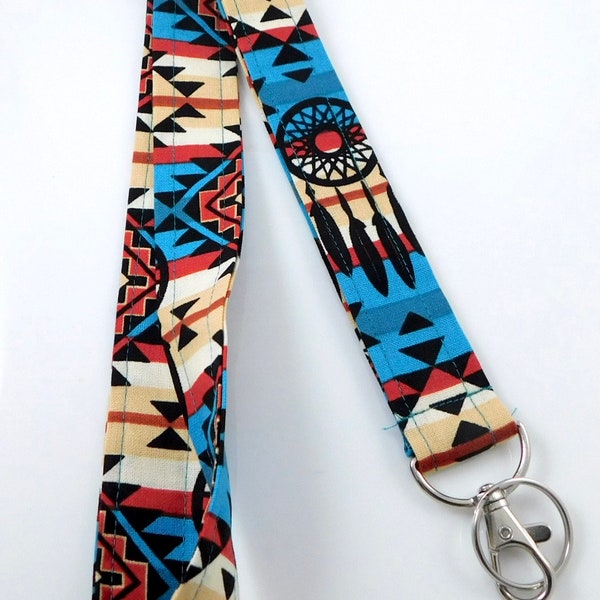 Dreamcatcher Lanyard / Teacher Lanyard / Southwest Lanyard / Lanyard with Dreamcatcher