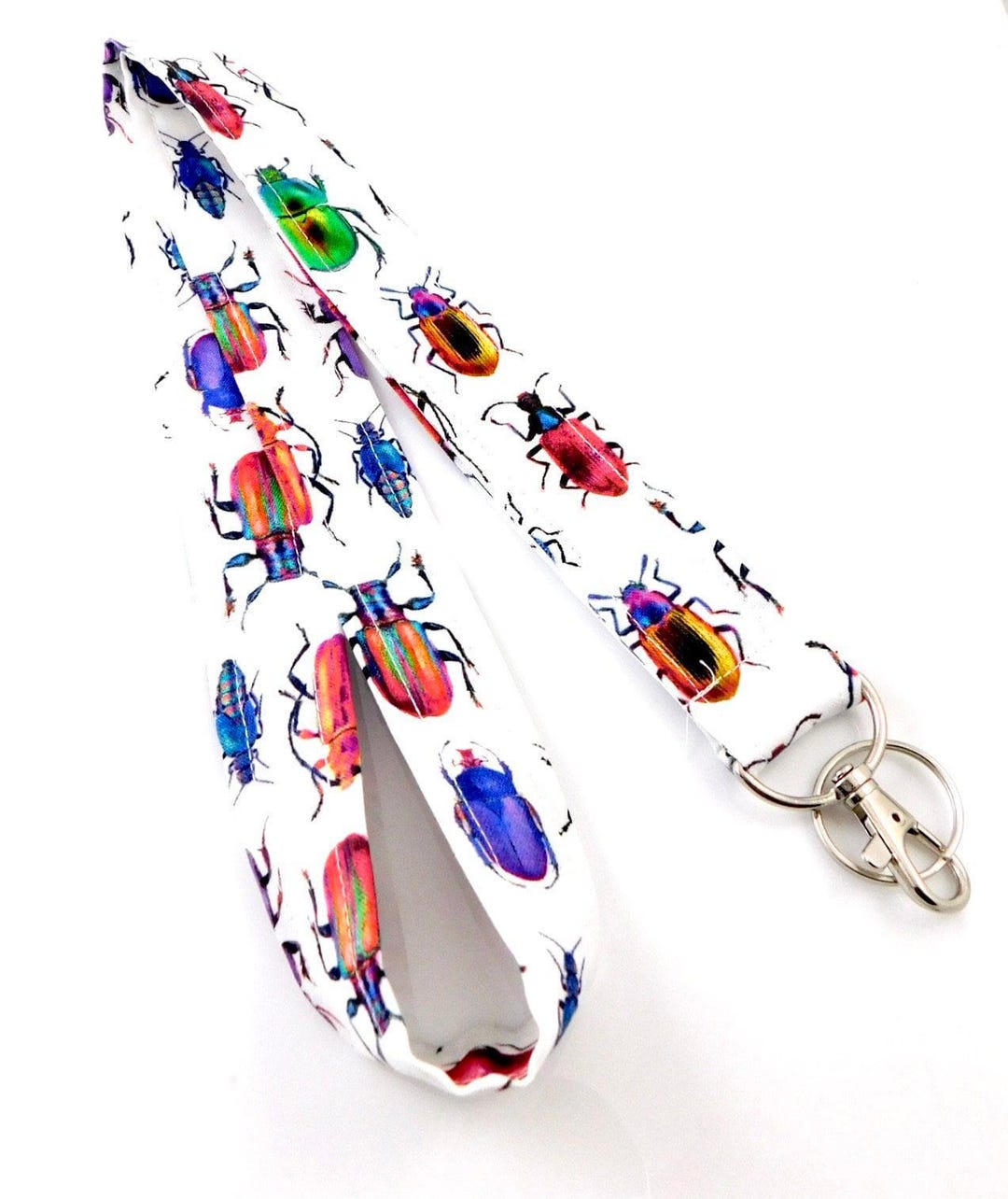Lanyard With Beetles / Bug Lanyard / Entomology Lanyard / Key Holder ...