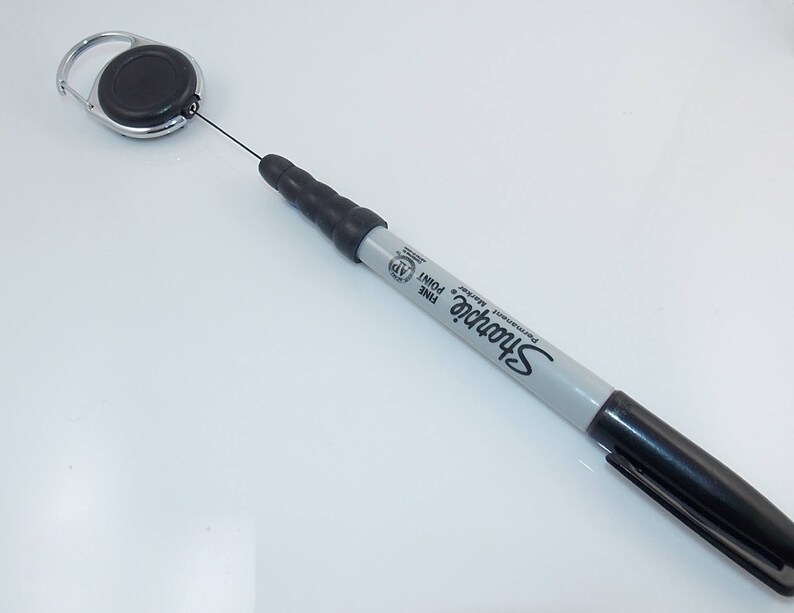 Retractable Pen Holder / Barista Retractable Pen Holder / Etsy