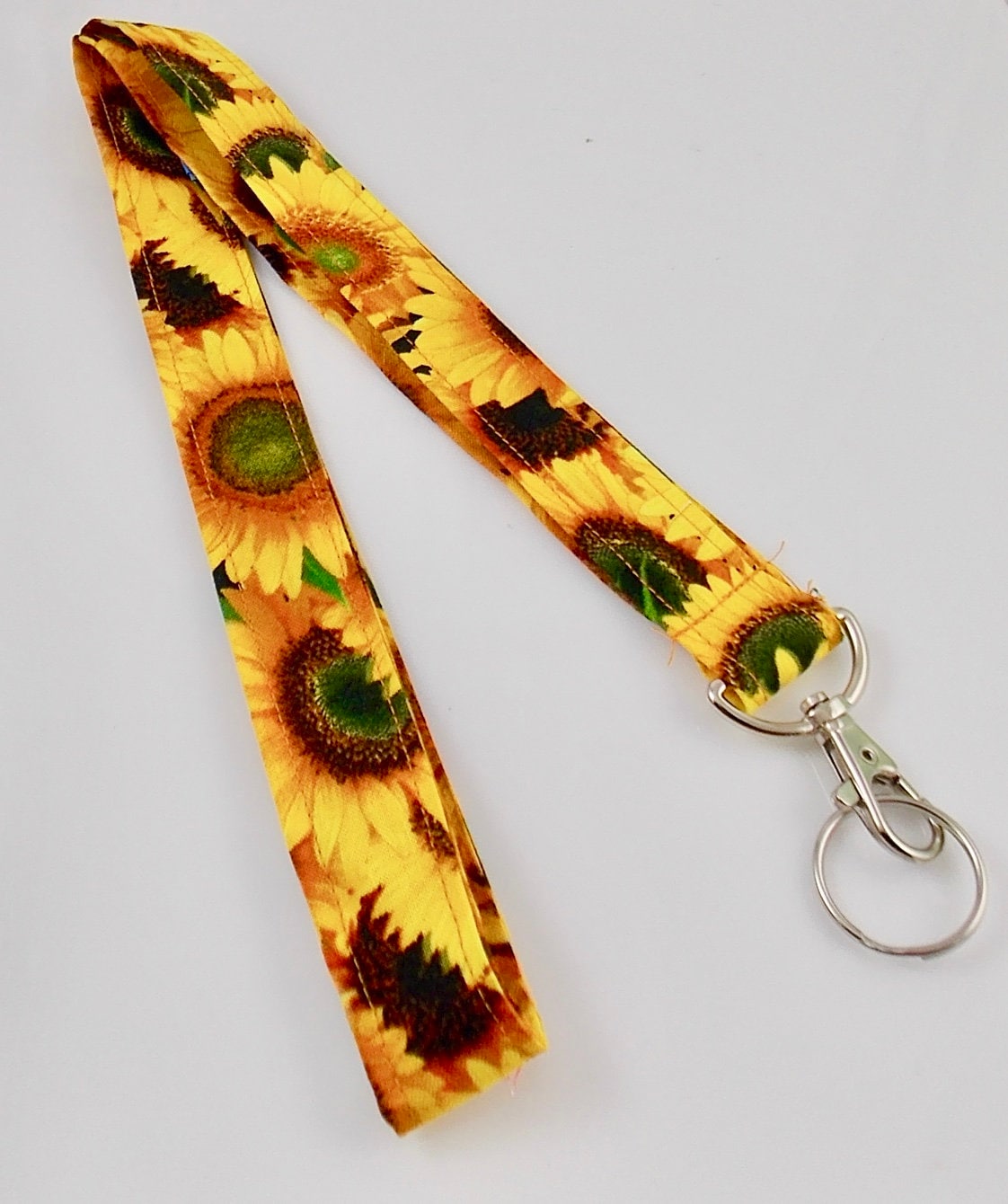 Teacher Lanyard Sunflower Lanyard Flower Lanyard Garden Etsy