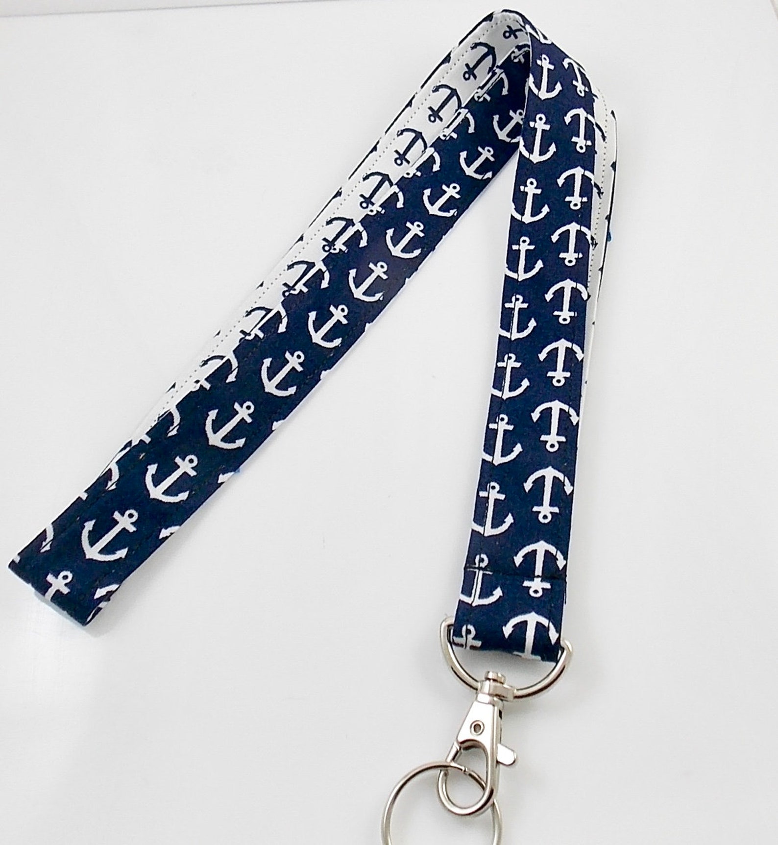 Nautical Lanyard Anchor Lanyard Teacher Lanyard Boat Anchors Etsy