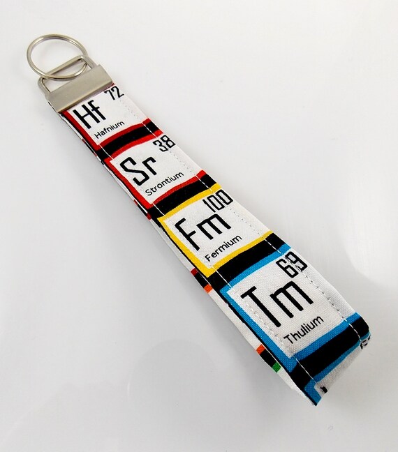 Science Lanyard Teacher Lanyard Table Of Elements Lanyard Etsy