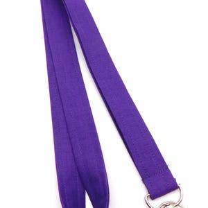 Pretty Purple Lanyard for Keys and ID Badges / Purple Lovers Gift / Mother&#39;s Day Gift / Coworker Birthday Gift / Handmade / Breakaway Option