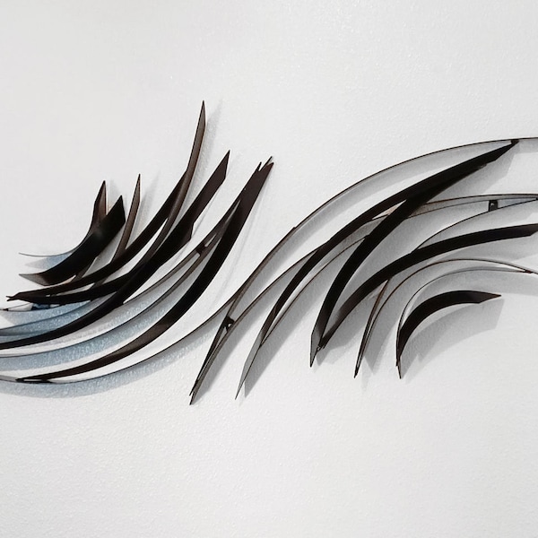 Metal Wall Sculpture Etsy