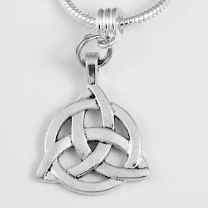 Celtic knot bracelet  triquetra symbol Celtic knot   Sacred symbol  European style Best Jewelry Gift