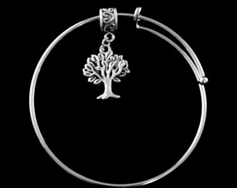 Tree of Life Charm Bracelet Tree of Life Bracelet  Norse Bracelet Yggdrasil Bracelet