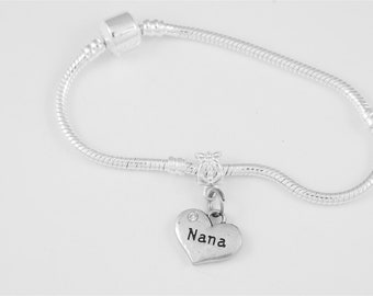 Nana Charm Bracelet Nana Jewelry Nana Bracelet