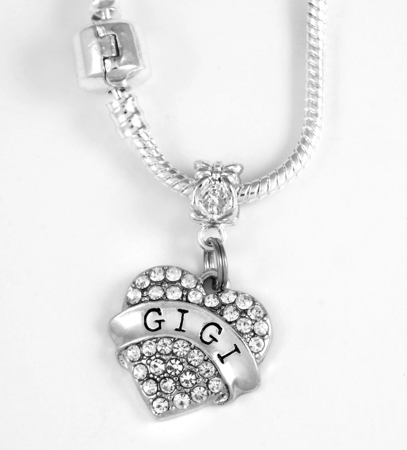 Gigi necklace crystal heart gigi jewelry crystal heart gift  etsy Gigi necklace crystal heart gigi jewelry crystal heart gift  etsy