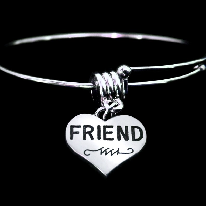 Friend Bracelet Friend Charm Bracelet Best Friend bracelet Etsy