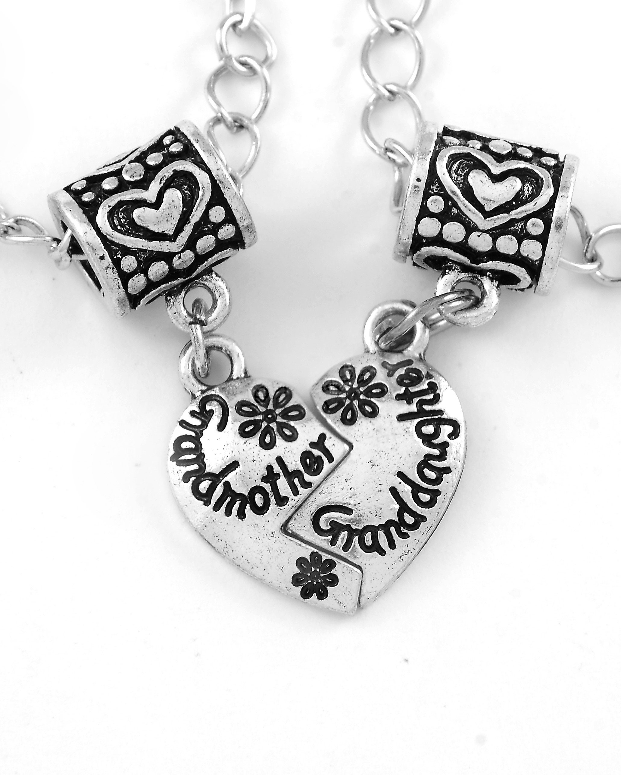 Matching necklaces for grandma and granddaughter deals